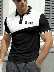 Lässiges shirt für Herren mit Buchstabendruck