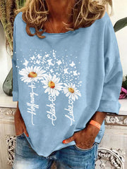 Hoffnung, Glück, Liebe Sweatshirt