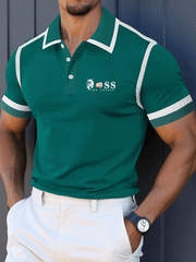 Lässiges shirt mit Aufdruck für Herren