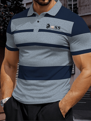 Lässiges shirt für Herren mit Buchstabendruck