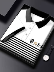 Lässiges shirt für Herren mit Buchstabendruck