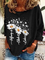Hoffnung, Glück, Liebe Sweatshirt