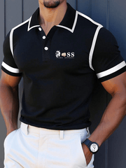 Lässiges shirt mit Aufdruck für Herren