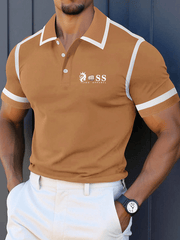 Lässiges shirt mit Aufdruck für Herren