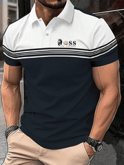Modisches, lässiges shirt mit Aufdruck für Herren