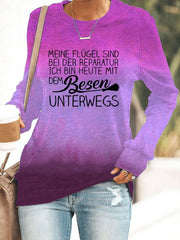"Meine Flügel sind bei der Reparatur ..."  Sweatshirt