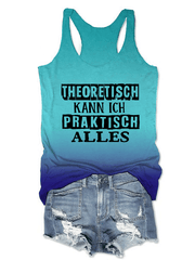“Theoretically, I can do practically anything!” Women’s vest.
