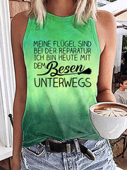"Meine Flügel sind bei der Reparatur ..."Tank Top
