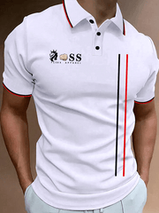 Modisches, lässiges shirt mit Aufdruck für Herren