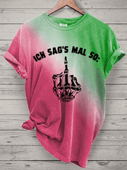“Let me put it this way” women’s round neck t-shirt.