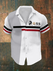 Herren Kontrast Business Casual Hemd