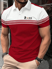 Modisches, lässiges shirt mit Aufdruck für Herren