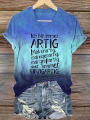 "Ich bin immer artig!" T-Shirt