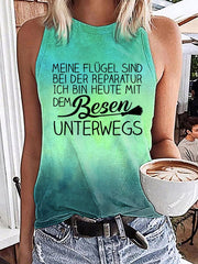 "Meine Flügel sind bei der Reparatur ..."Tank Top