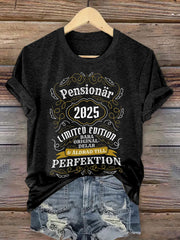 Frauen Schweden Lustige Pension Bedrucktes T-Shirt