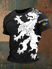 Bedrucktes T-Shirt für Männer in Schweden