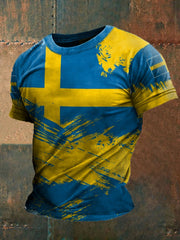 Bedrucktes T-Shirt für Männer in Schweden