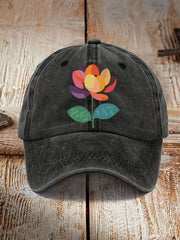 8647 Floral Unisex Hat