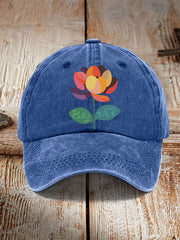 8647 Floral Unisex Hat