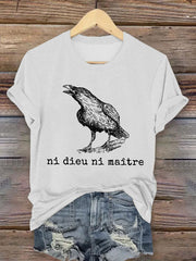 Women's FDT Ni Dieu Ni Maître Printed T-shirt