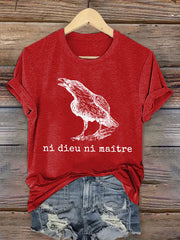 Women's FDT Ni Dieu Ni Maître Printed T-shirt