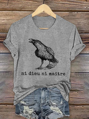 Women's FDT Ni Dieu Ni Maître Printed T-shirt