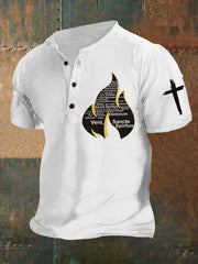 Männer Pfingsten Jesus T-Shirt