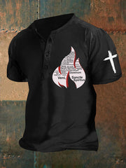 Männer Pfingsten Jesus T-Shirt