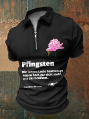 Pfingst pfingstrosen shirt der Männer