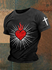 Männer Pfingsten Jesus T-Shirt