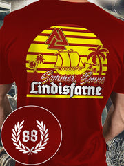 Herren Sommer Sonne 88 bedrucktes Kurzarm-T-Shirt