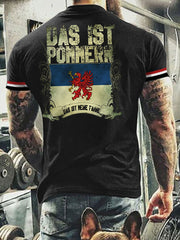 Herren T-Shirt Meine Fahne Pommern