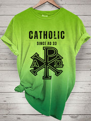 Women's Roman Catholic Since Ad 33 short-sleeved T-shirt