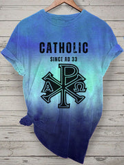 Women's Roman Catholic Since Ad 33 short-sleeved T-shirt
