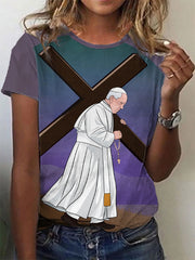 Women's short-sleeved T-shirt