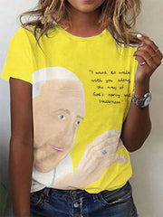 Women's short-sleeved T-shirt