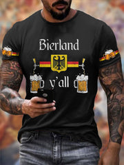 Men's Bierland Y'all Printed Short Sleeve T-Shirt