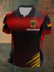 Deutschland bedrucktes Kurzarm-shirt für Männer