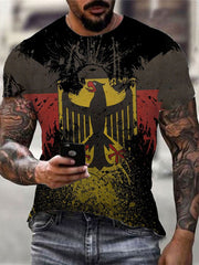 Männer Deutschland Deutschland gedruckt T-Shirt