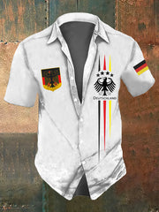 Men's Deutschland Print Short Sleeve Shirt