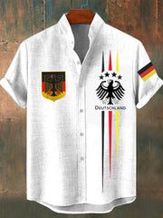 Men's Deutschland Print Short Sleeve Shirt