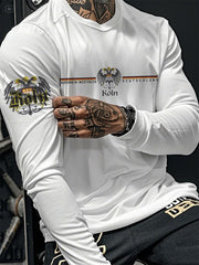 Langarm-T-Shirt für Herren Köln Deutschland bedruckt