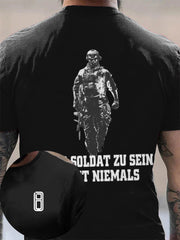 Männer Deutschland stolz bedruckt Kurzarm T-Shirt