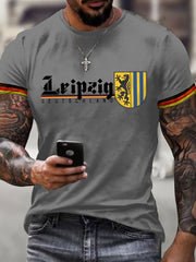Langarm-T-Shirt für Herren Leipzig Deutschland bedruckt