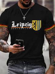 Langarm-T-Shirt für Herren Leipzig Deutschland bedruckt