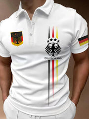 Men's Deutschland Printed  Shirt