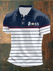 Herren Vintage Schriftzug lässig -Shirt