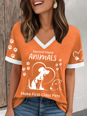 Tierschutz-T-Shirt für Frauen