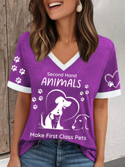 Tierschutz-T-Shirt für Frauen