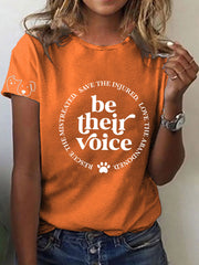 Tier freundliche T-Shirts für Frauen